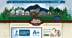 Desktop Screenshot of burneydisposal.com